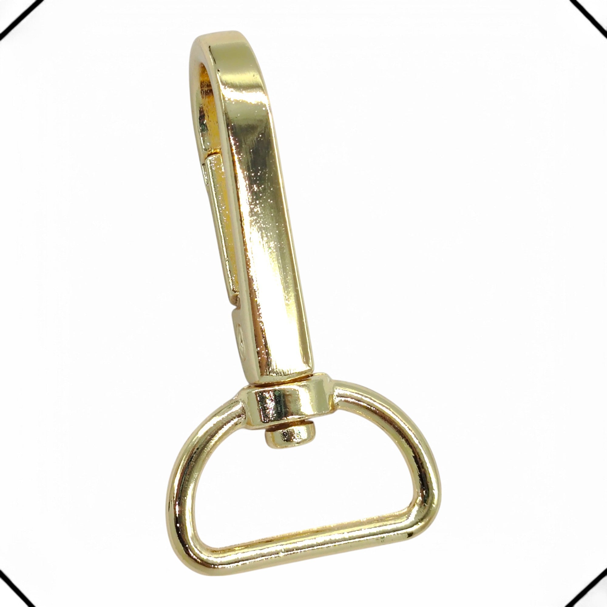 Mosquetão Para Bolsa 20mm 50 Und Dourado Cataforético