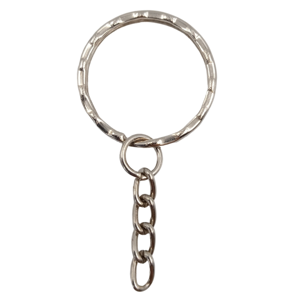 Argola Chaveiro Com Corrente 25mm 25 und