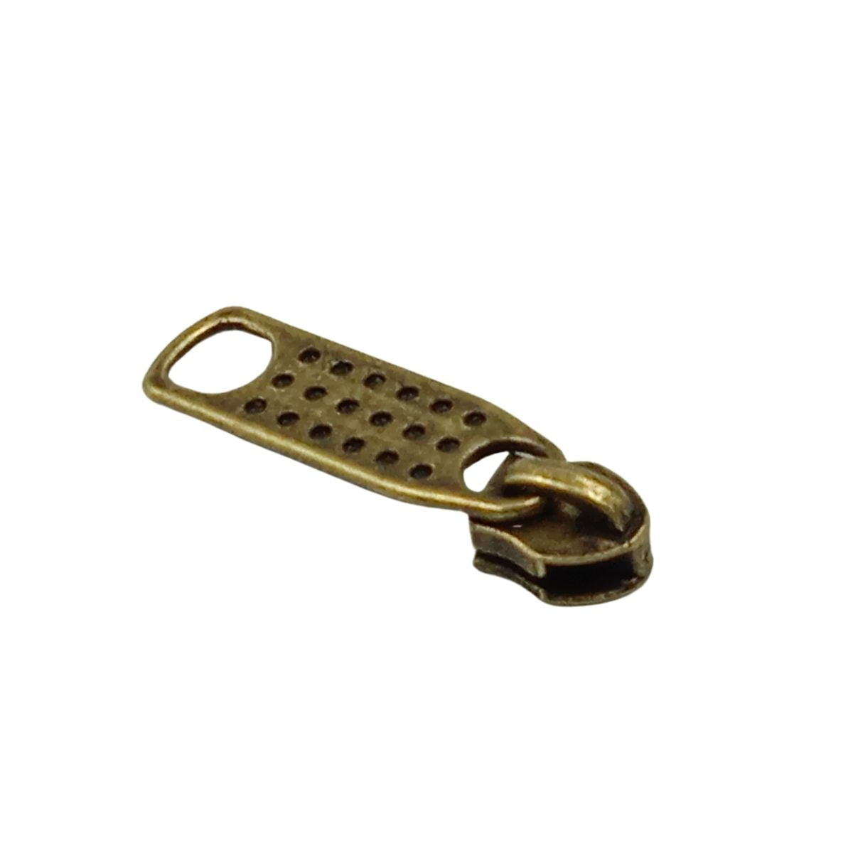 Cursor Retangular Vazado Nº 5 - 100 Und - Ouro Velho