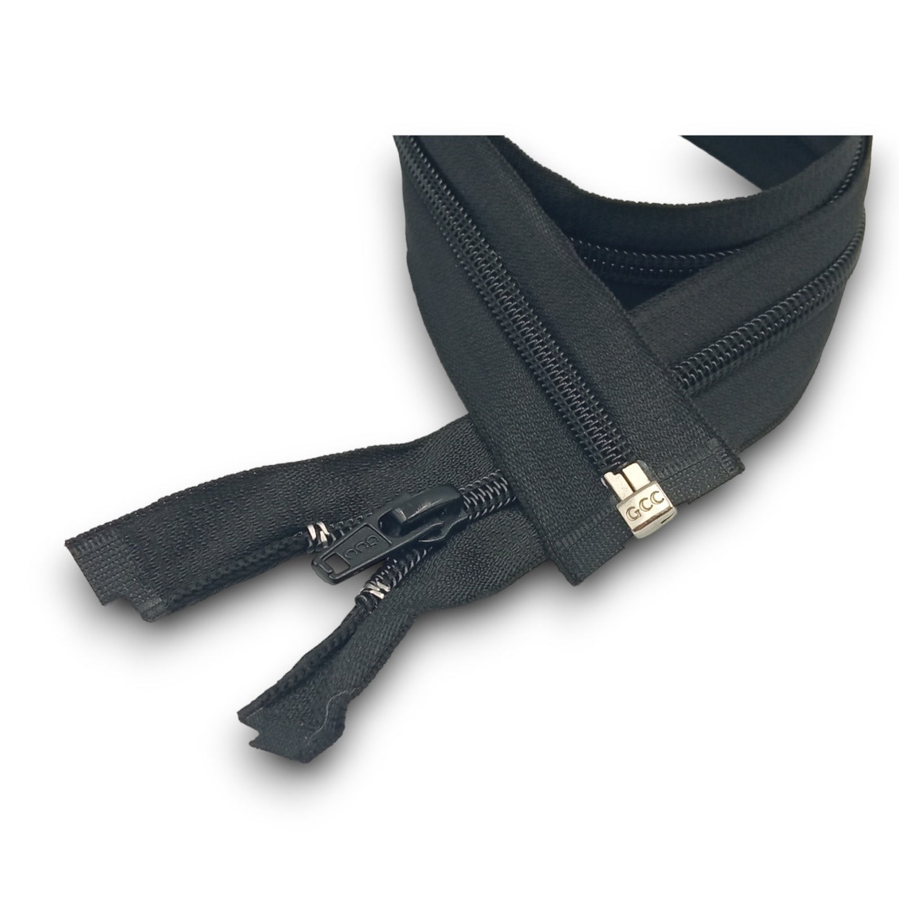 Zíper Nylon Destacável Nº5 Preto 65 Cm - 10 Und - Preto