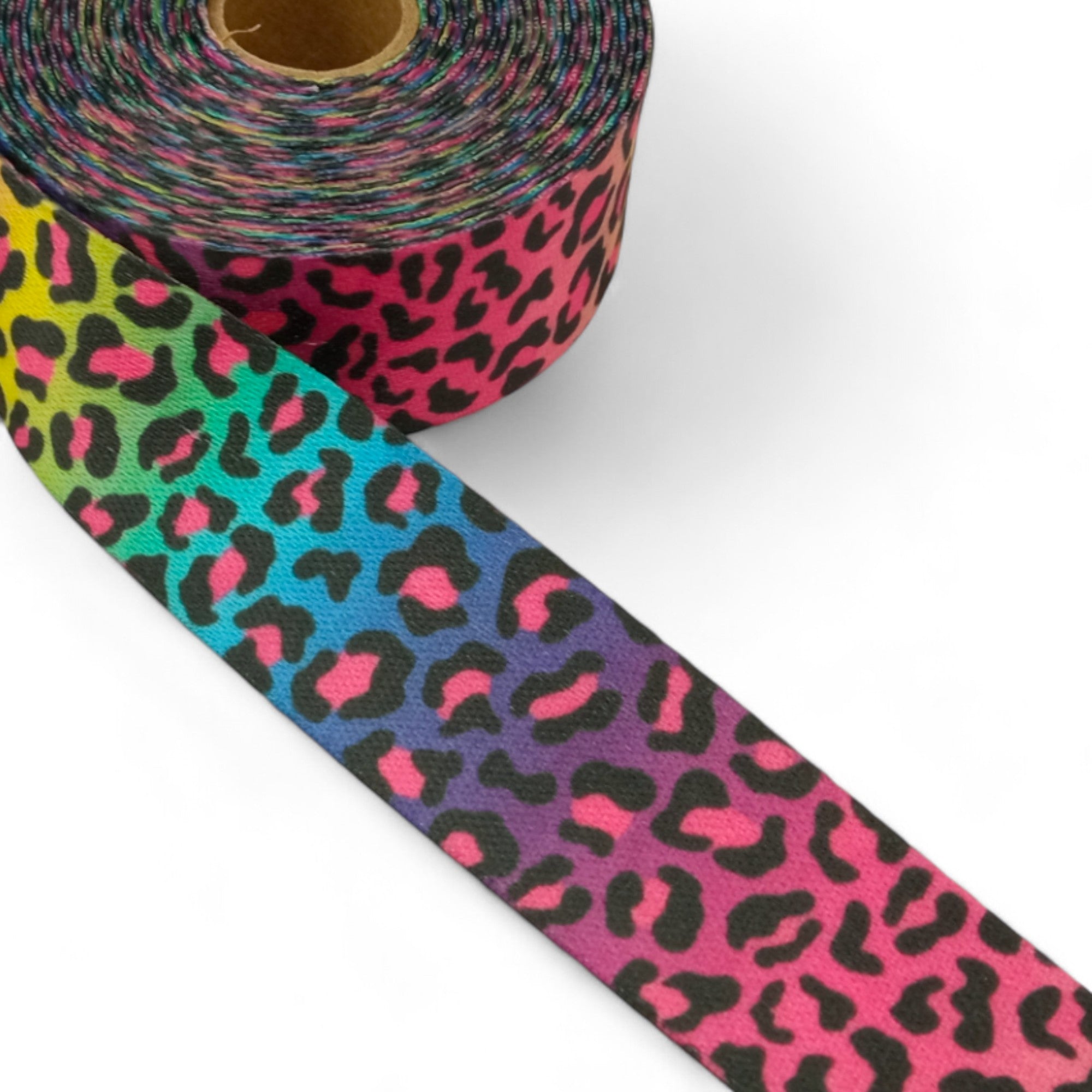 Fita Poliéster Alça Chic Estampada 30mm 5 Metros