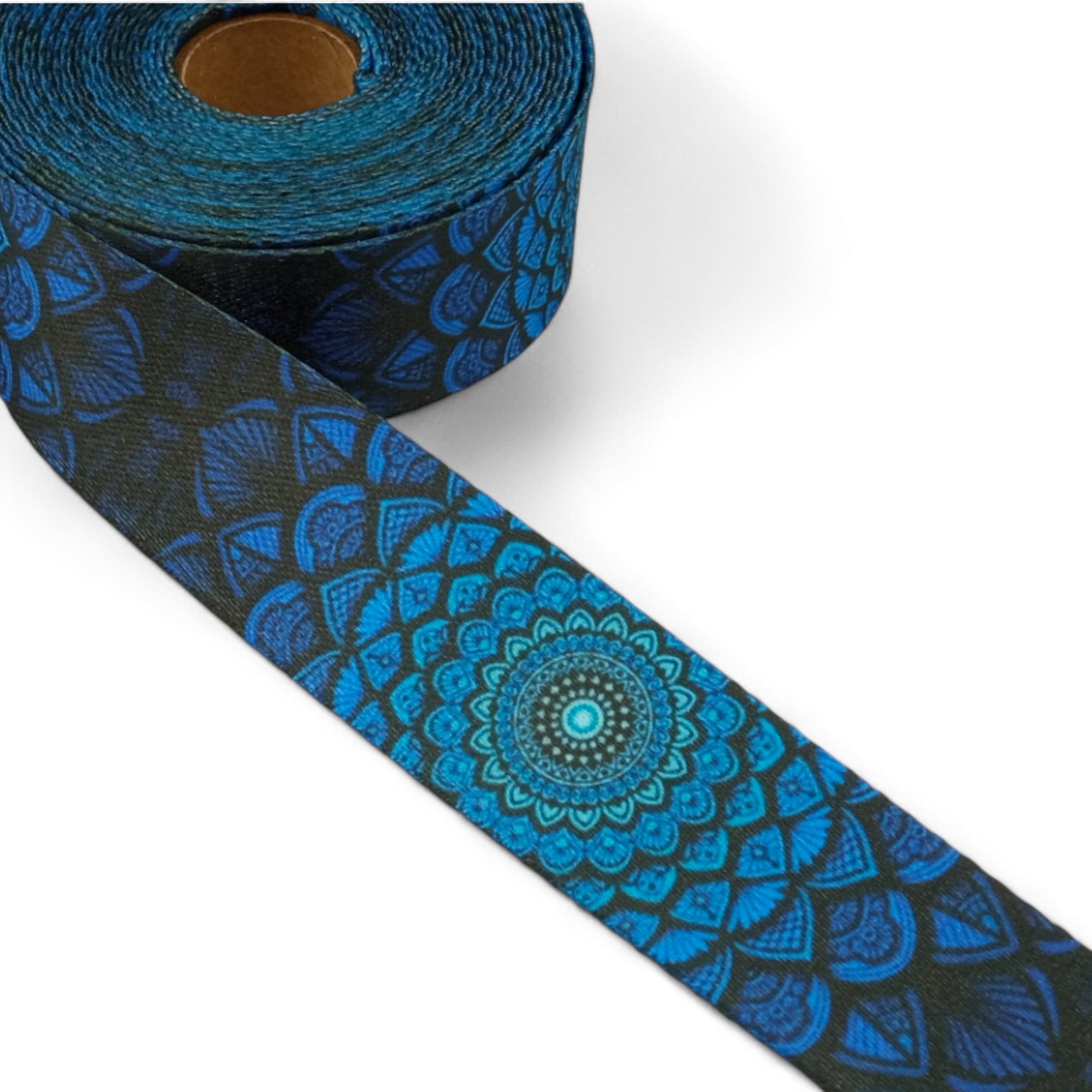 Fita Poliéster Alça Chic Estampada 30mm 5 Metros