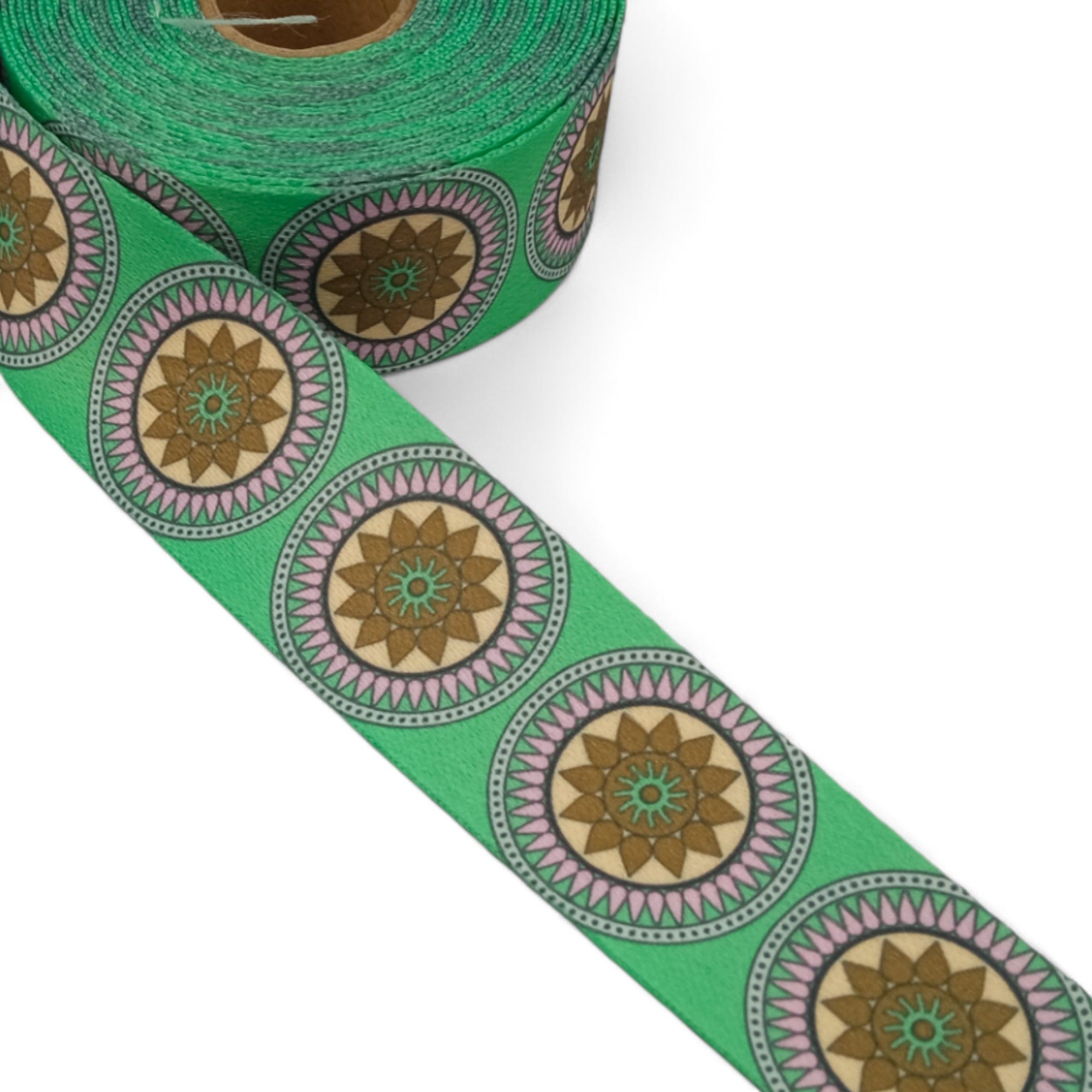 Fita Poliéster Alça Chic Estampada 30mm 5 Metros