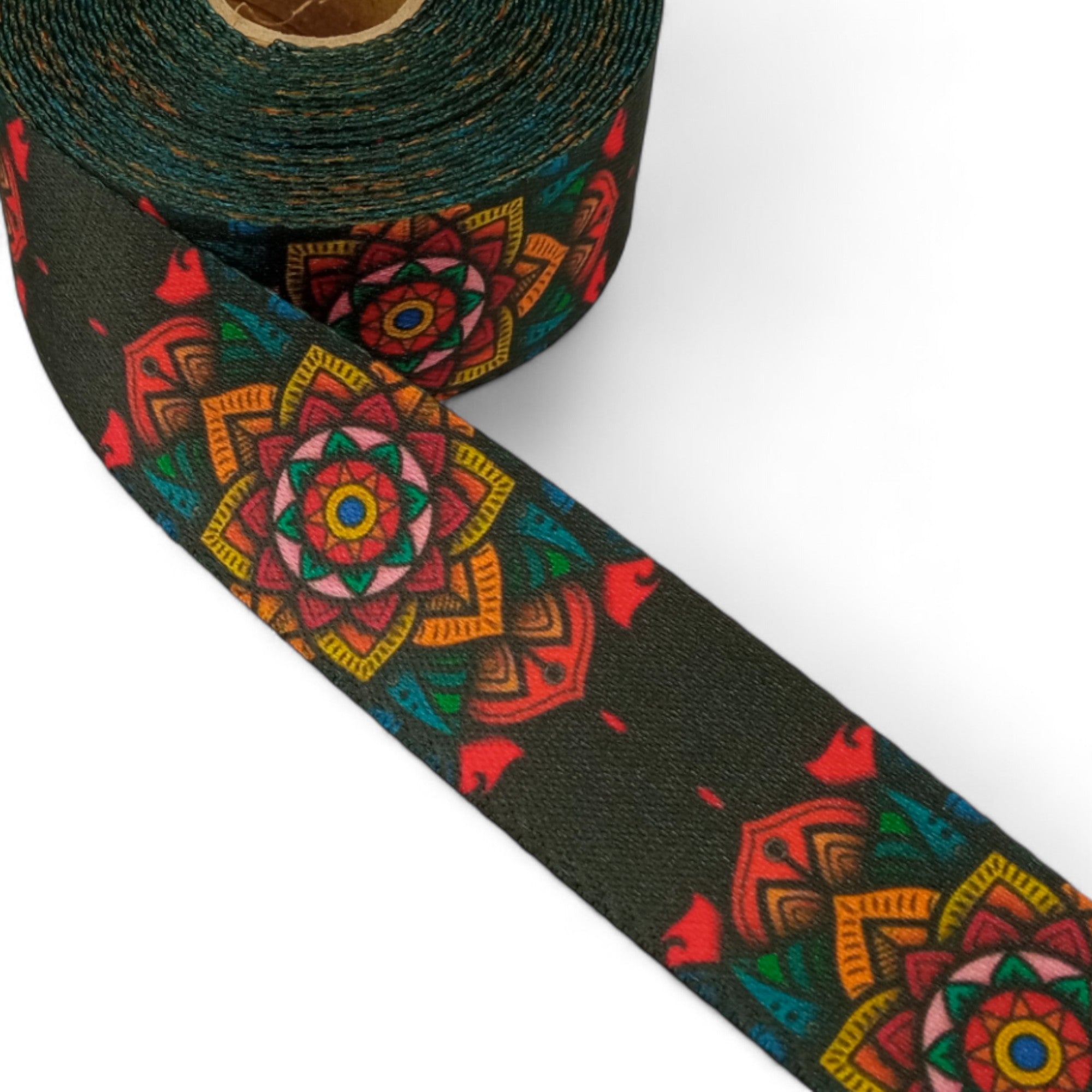 Fita Poliéster Alça Chic Estampada 30mm 5 Metros