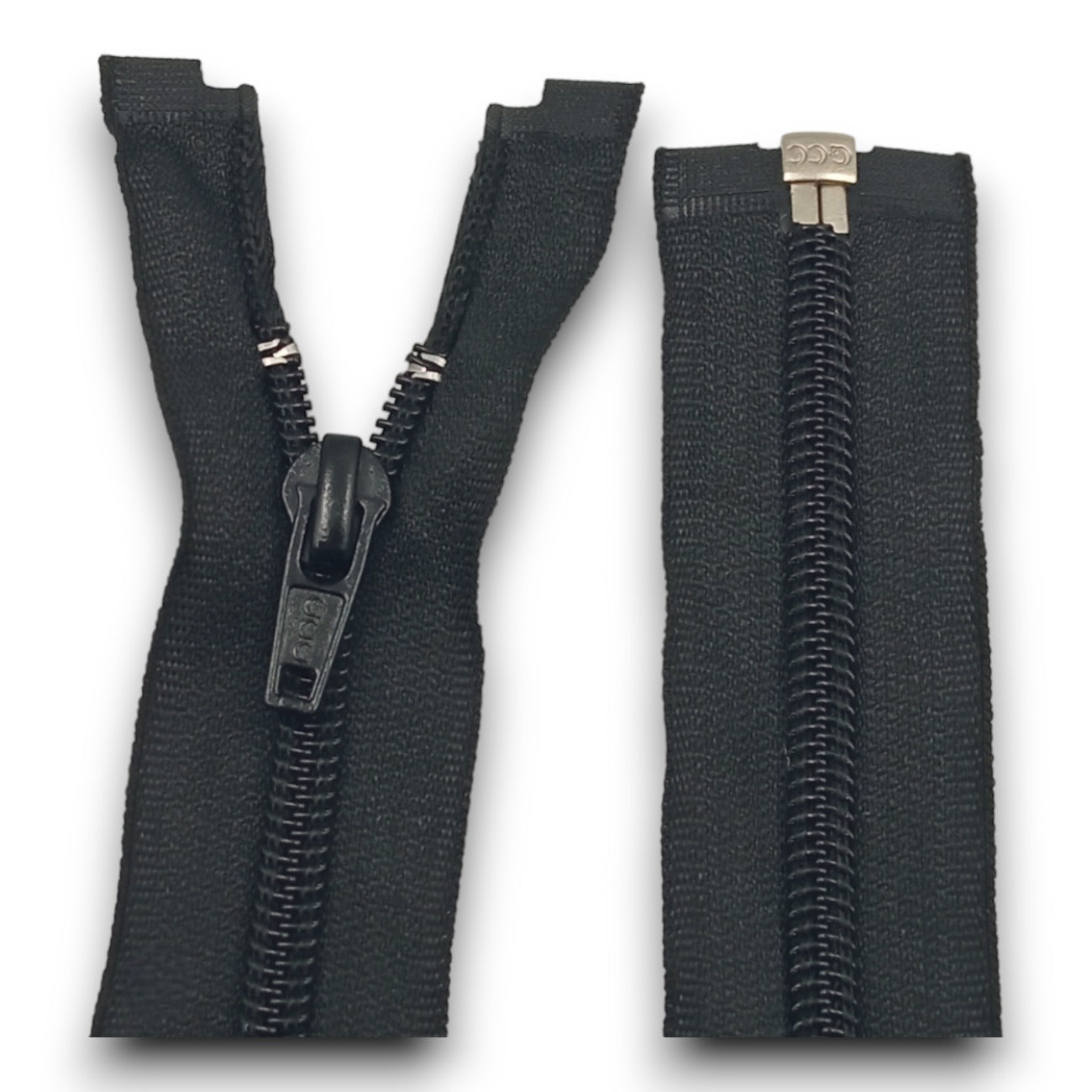 Zíper Nylon Destacável Nº5 Preto 35 Cm - 1 Und - Preto