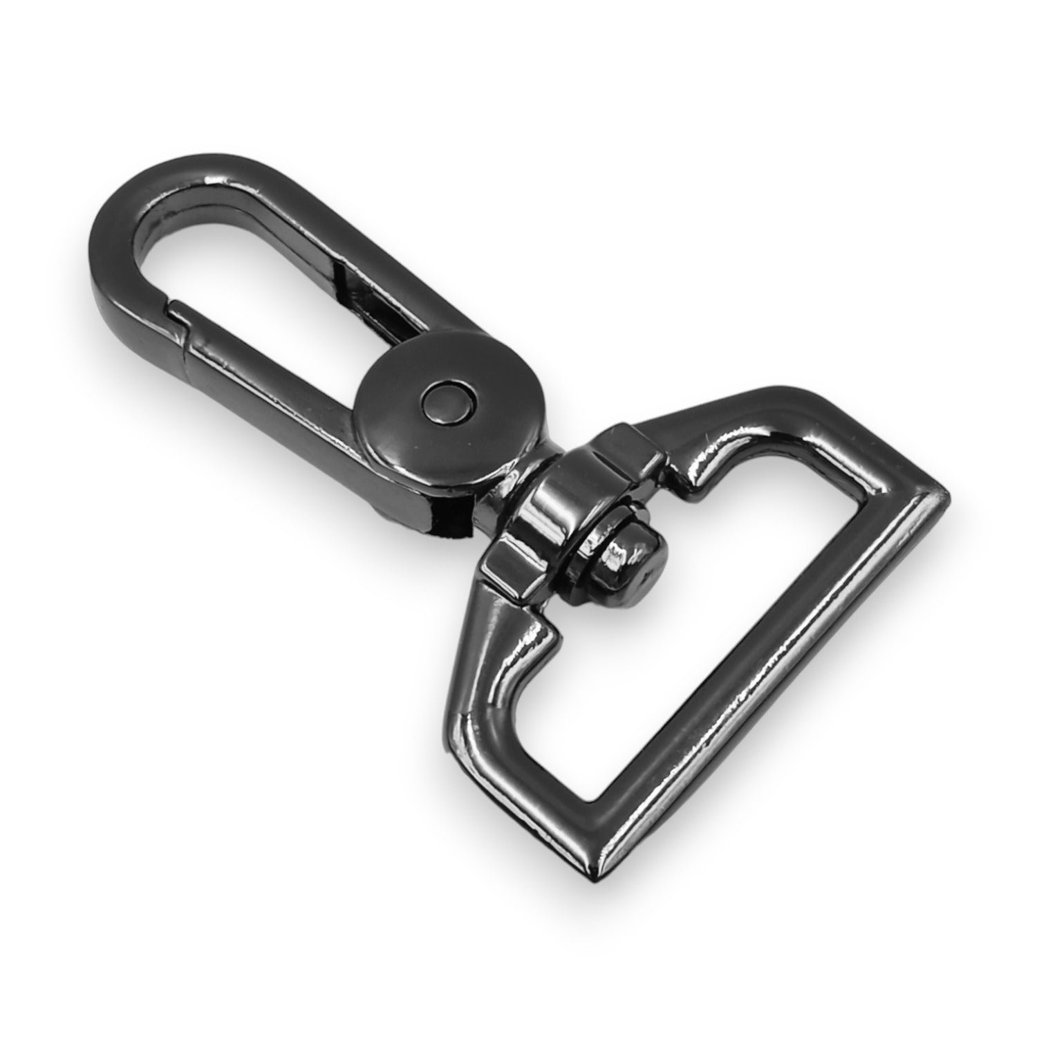 Mosquetão Para Alça De Bolsa 25Mm Premium - 10 Und - Grafite