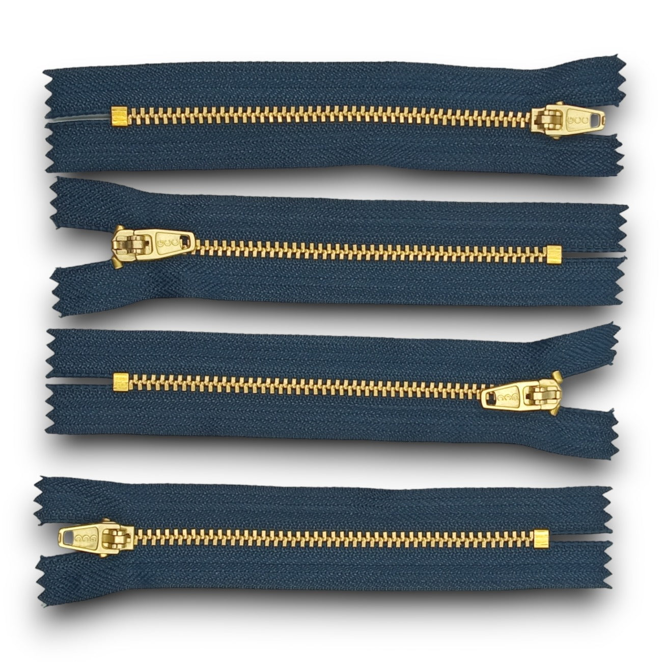 Zíper Metal Fixo Nº5 15 Cm - 1 Und - Azul Marinho