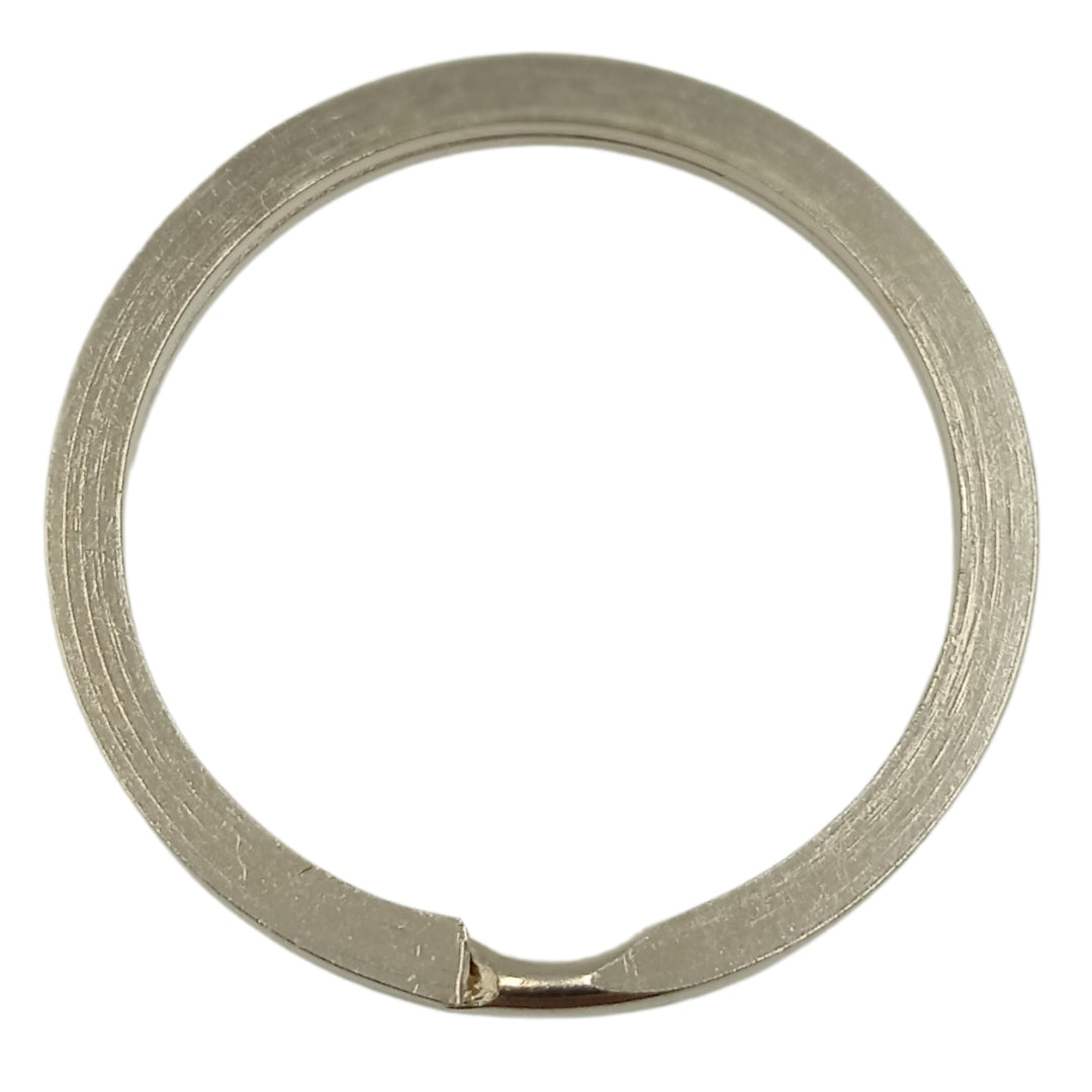 Argola Chaveiro Italiana 28Mm Níquel - 100 Und