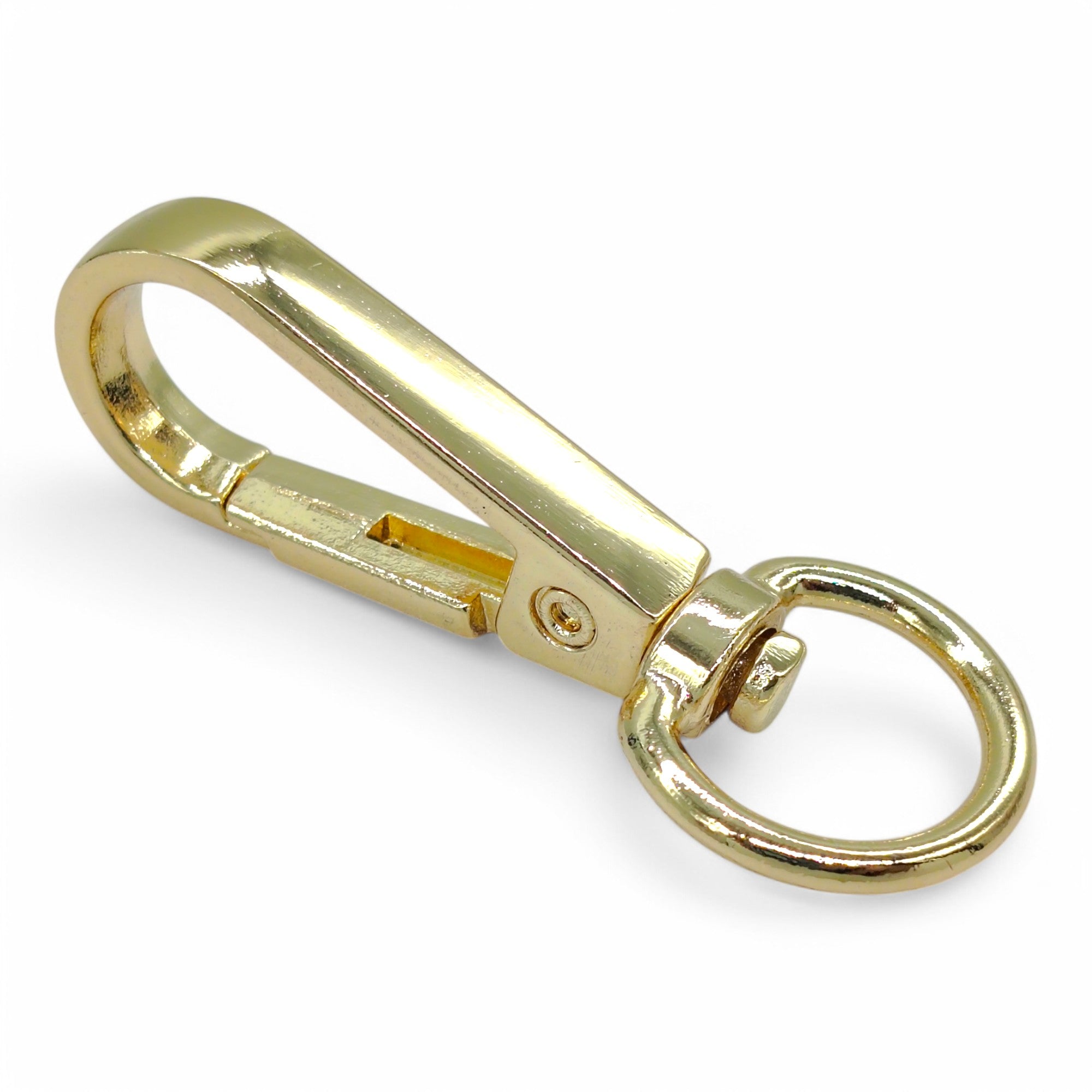Mosquetão para Bolsa 12mm 1 Und Dourado Cataforético