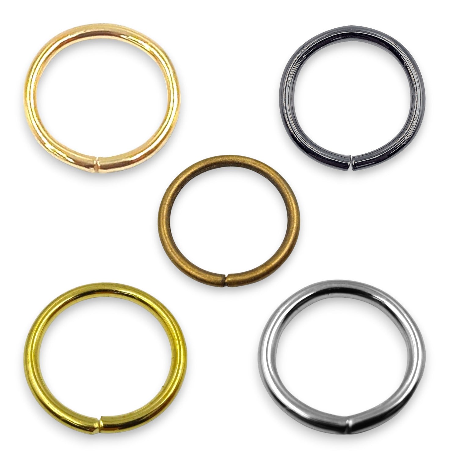 Argola de Metal para Artesanato 16mm AR16-1 und