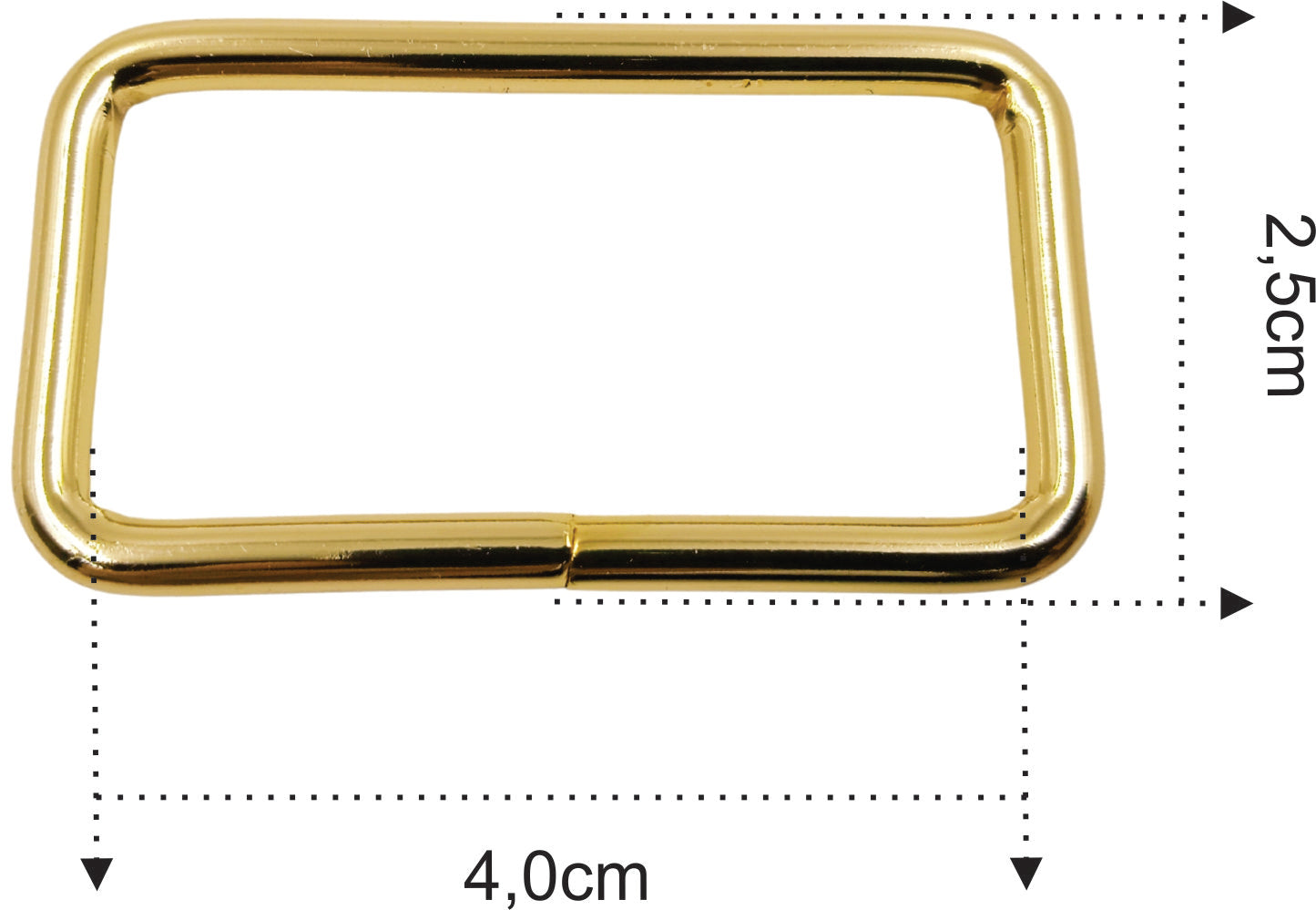 Quadro 40mm interno