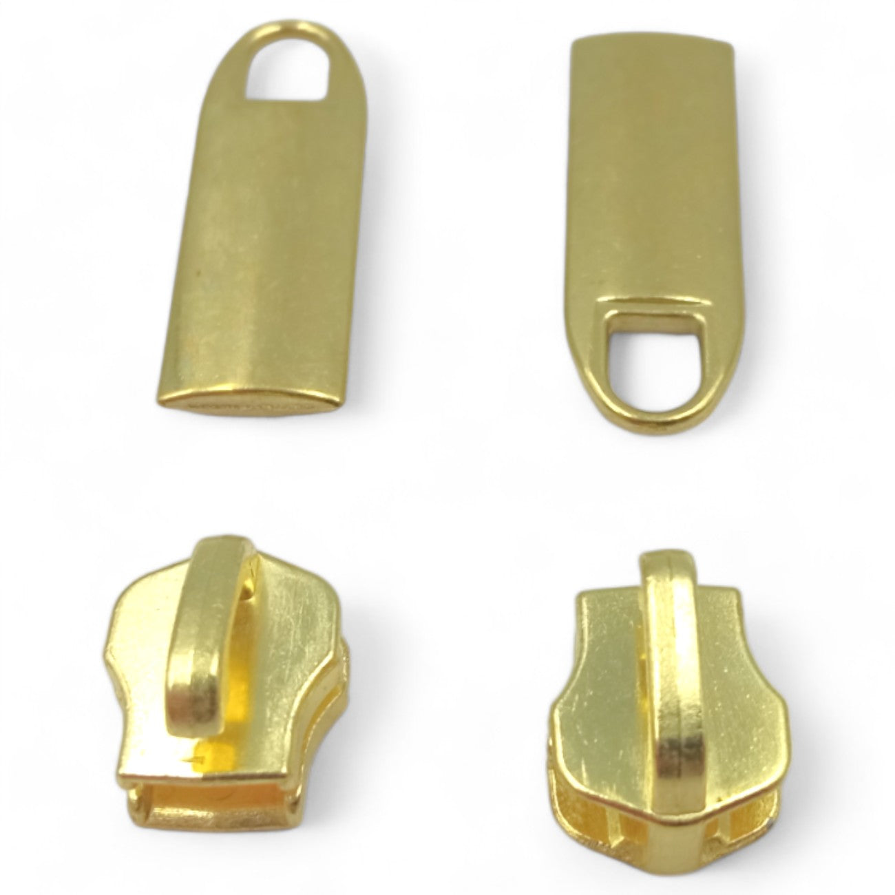 Cursor Retangular Nº 5 Para Zíper De Metal - 100 Und - Latonado
