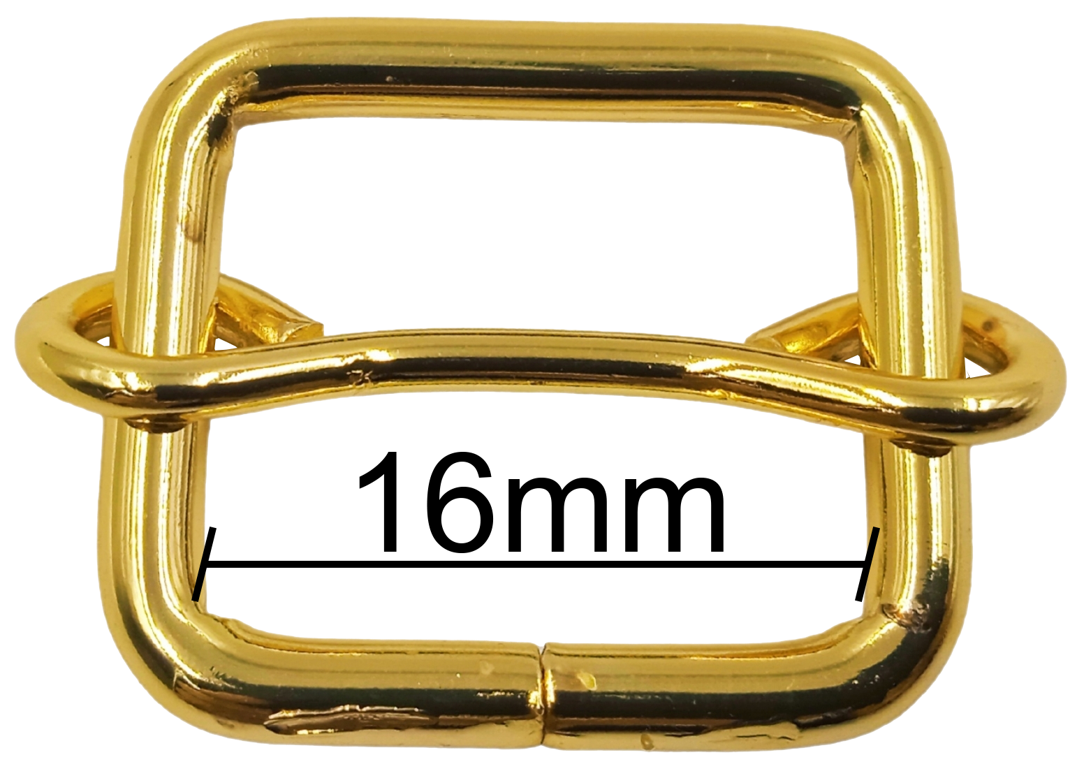 Kit Alça de Bolsa Dourado Cataforético 15mm - 10 Mosquetão + 10 Meia Argola + 5 Regulador