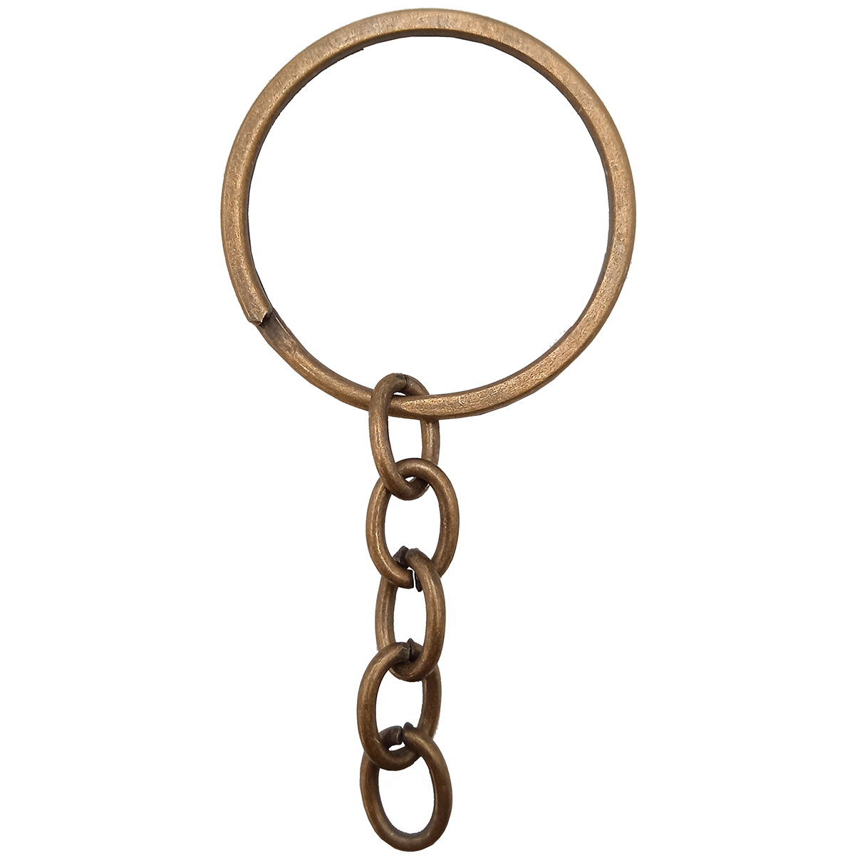 Argola Chaveiro Com Corrente 25mm 25 und